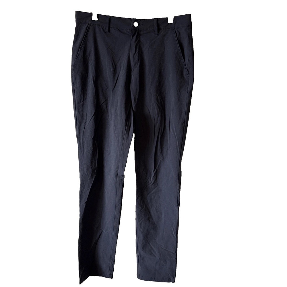 Macade Golf Black Slim Fit Men's Activewear Pants Size 32 Regular